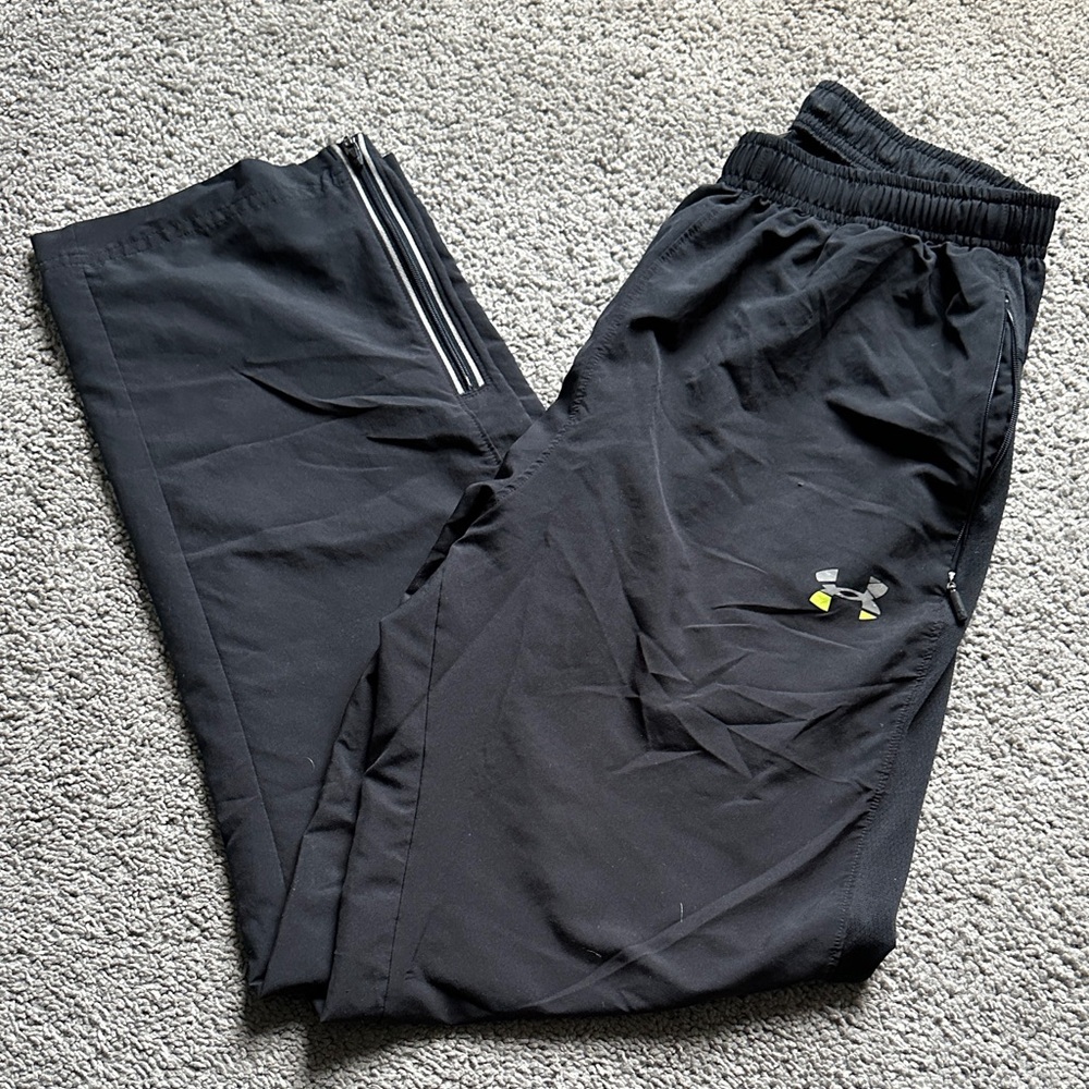 Under Armour Men's Black Joggers with Logo Accent